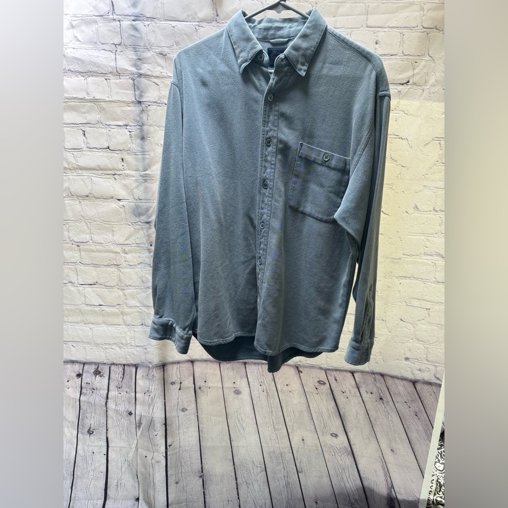Tommy Bahama Slate Blue Lightweight Shirt Jacket